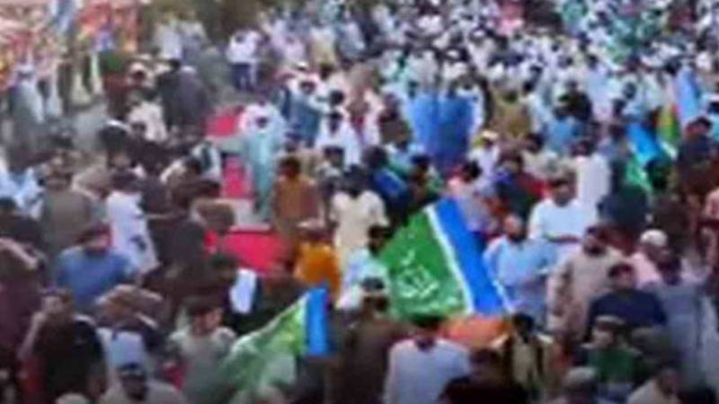 جماعت اسلامی کا احتجاج، پٹرولیم لیوی ٹیکس فوری ختم کرنے کا مطالبہ، دھرنا چودھویں روز بھی جاری