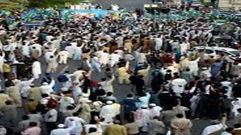 لاہور: جماعت اسلامی کا پٹرولیم لیوی کے خلاف دھرنا 19ویں روز بھی جاری، بڑی ریلی کی تیاریاں مکمل