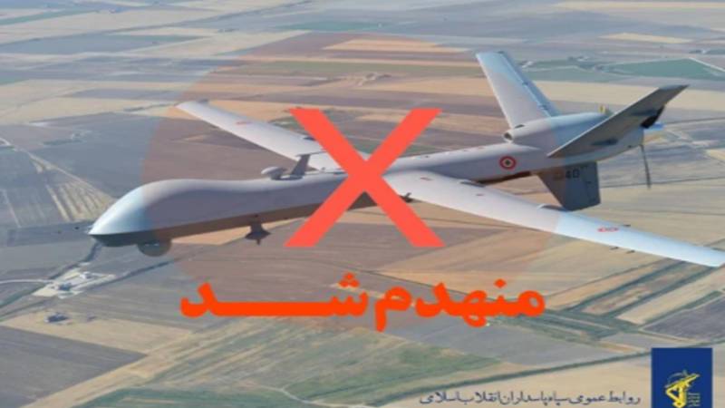 ایران کا آبنائے ہرمز میں ایک اور امریکی ڈرون مار گرانے کا اعلان