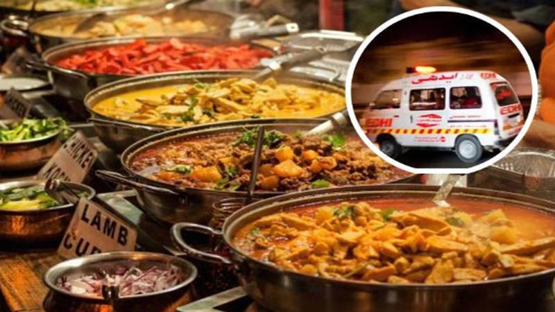ٹنڈوالہ یار میں شادی کی تقریب کا کھانا مضر صحت ثابت، 400 افراد کی حالت غیر