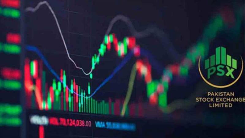 پاکستان اسٹاک ایکسچینج میں کاروبار کے دوران مثبت رجحان