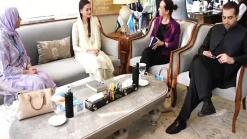 مریم اورنگزیب سے ورلڈ فوڈ پروگرام کی کنٹری ڈائریکٹر کی ملاقات، تعاون بڑھانے پر گفتگو