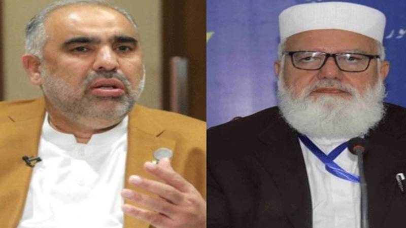 اسد قیصر کا لیاقت بلوچ سے ٹیلی فونک رابطہ، سیاسی امور پر تبادلۂ خیال