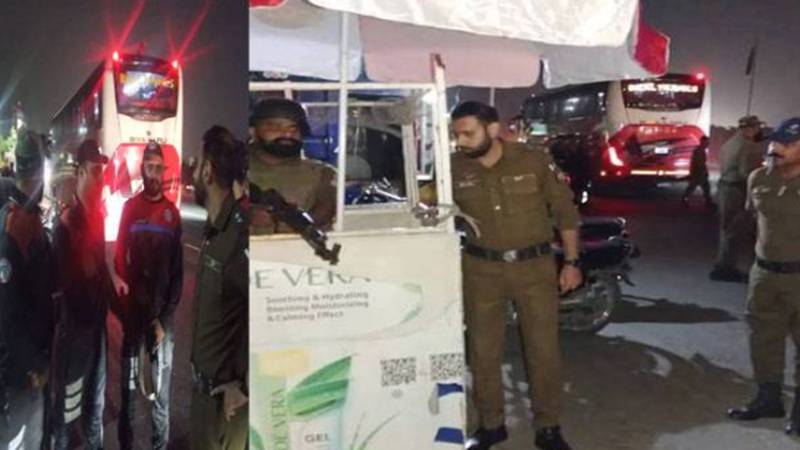 لاہور میں ناکہ بندی اور چیکنگ مزید سخت، ڈولفن پولیس کے افسران کے اچانک دورے