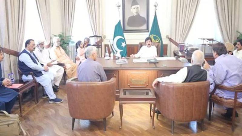 گورنر پنجاب سے پیپلزپارٹی رہنماؤں کی ملاقات