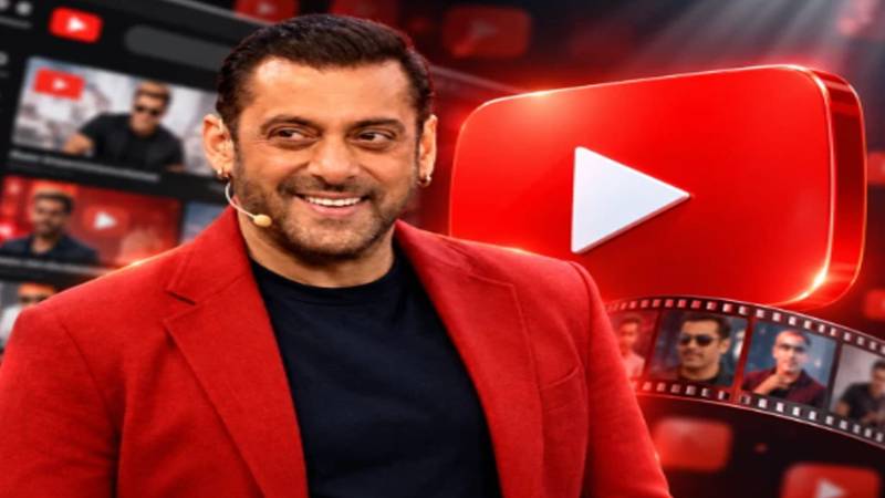 سلمان خان کا یوٹیوب پر دھماکے دار آغاز، پہلے ہی روز ہزاروں سبسکرائبرز حاصل کرلیے 