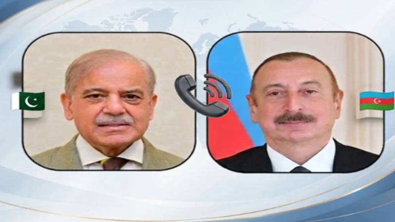 وزیراعظم شہباز شریف اور آذربائیجان کے صدر الہام علیوف کا رابطہ، دوطرفہ تعاون بڑھانے پر اتفاق