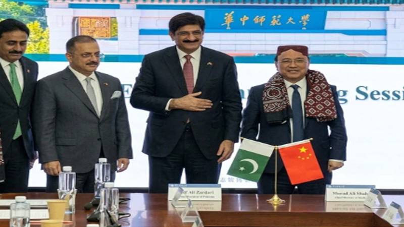 مراد علی شاہ کی سندھ اور چینی یونیورسٹی کے درمیان مصنوعی ذہانت، تحقیق اور اساتذہ کی تربیت میں تعاون بڑھانے کی تجویز