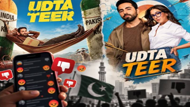 سارہ علی خان اور آیوشمان کھرانہ کی فلم ’اڑتا تیر‘ پر پاکستانی صارفین برہم