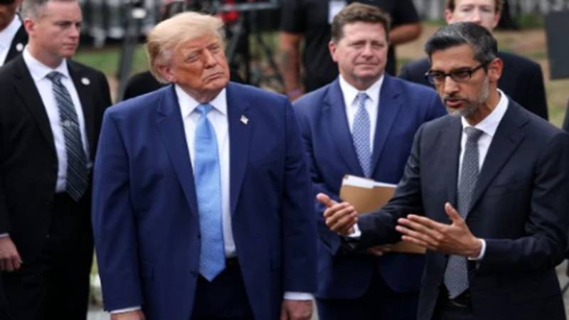 گوگل نے بحرِ اوقیانوس کا نام بدلنے کی ٹرمپ کی خواہش رد کردی 