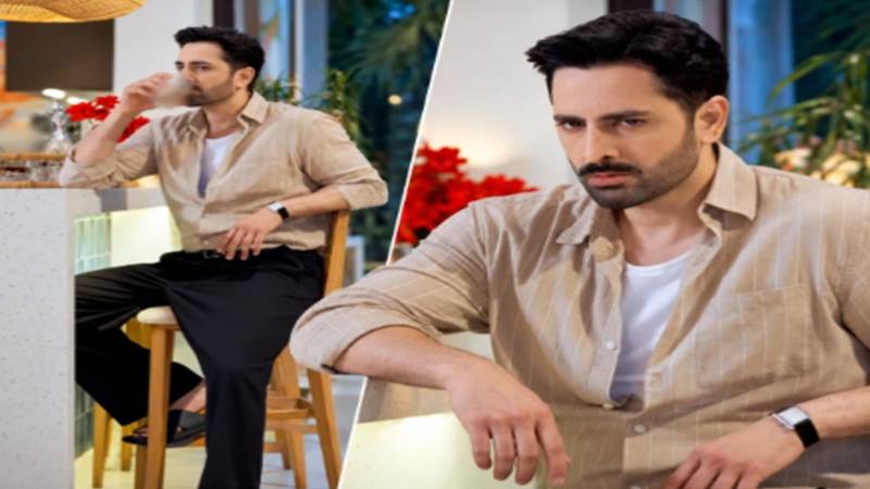دانش تیمور نئے ڈرامے میں شراب نوشی کے منظر پر تنقید کی زد میں آگئے